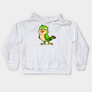 Bird Cartoon Kids Hoodie